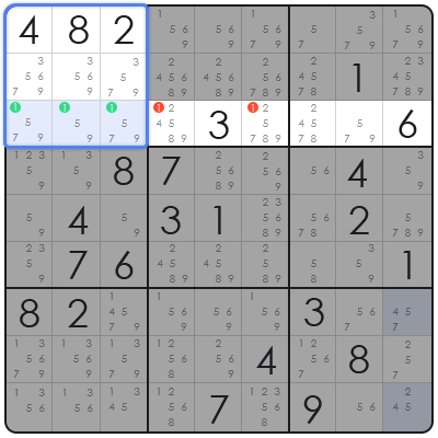 unique rectangle sudoku